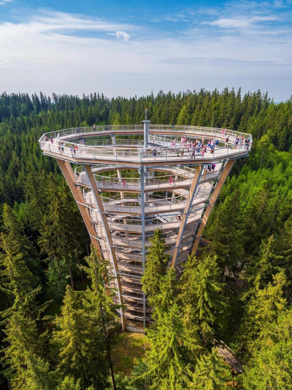 Hotel Penzion Ve Srubu Horni Radechova Exterior foto