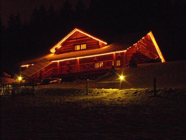 Hotel Penzion Ve Srubu Horni Radechova Exterior foto