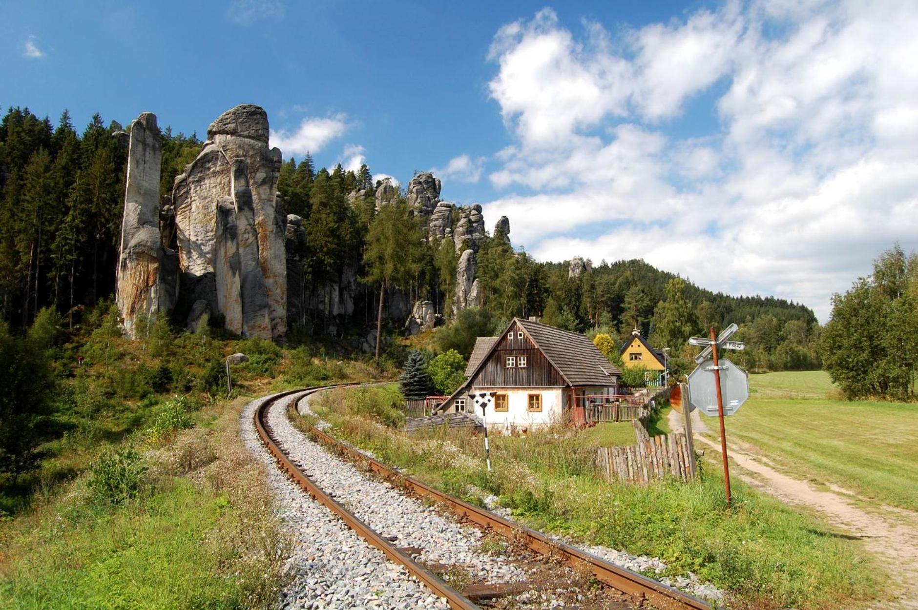 Hotel Penzion Ve Srubu Horni Radechova Exterior foto